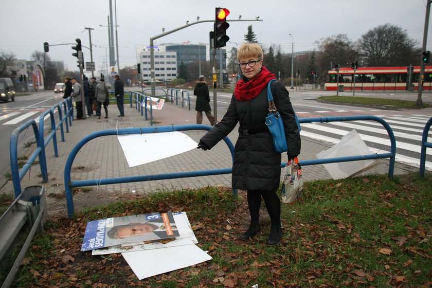 Od wyborów mija kilka dni a w Trójmieście roi się od plakatów