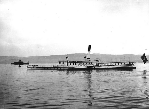 Parowiec "Säntis" został zatopiony w 1933 r.