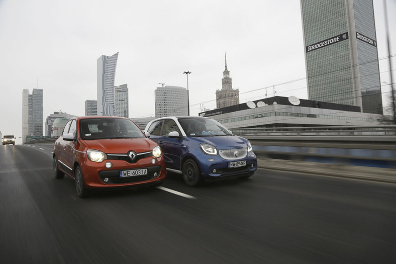 Zwinne bliźniaki - Smart Forfour kontra Renault Twingo