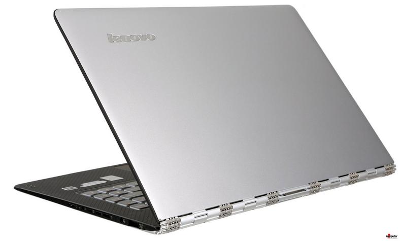 Lenovo Yoga 3 Pro - specyfikacja: procesor - Intel Core M-5Y70, karta graficzna - Intel HD Graphics 5300, ekran - IPS 13,3 cala, 3200 x 1800 pikseli, dysk - 256 GB SSD, RAM - 8 GB, sieć - Ethernet 1 Gb/s, Wi-Fi 802.11ac, czytnik kart pamięci