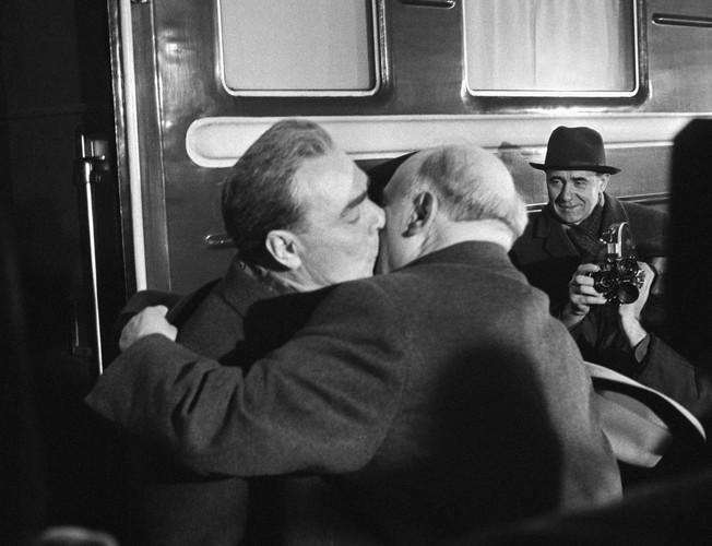 Leonid Breżniew i Todor Żiwkow