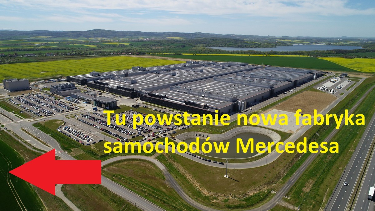 Mercedes zbuduje w Jaworze fabrykę samochodów