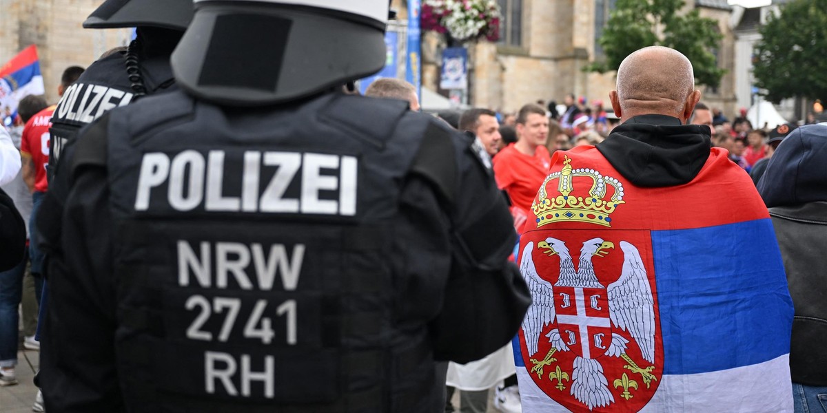 Bójka kibiców Serbii i Albanii. Wśród uczestników syn prezydenta.