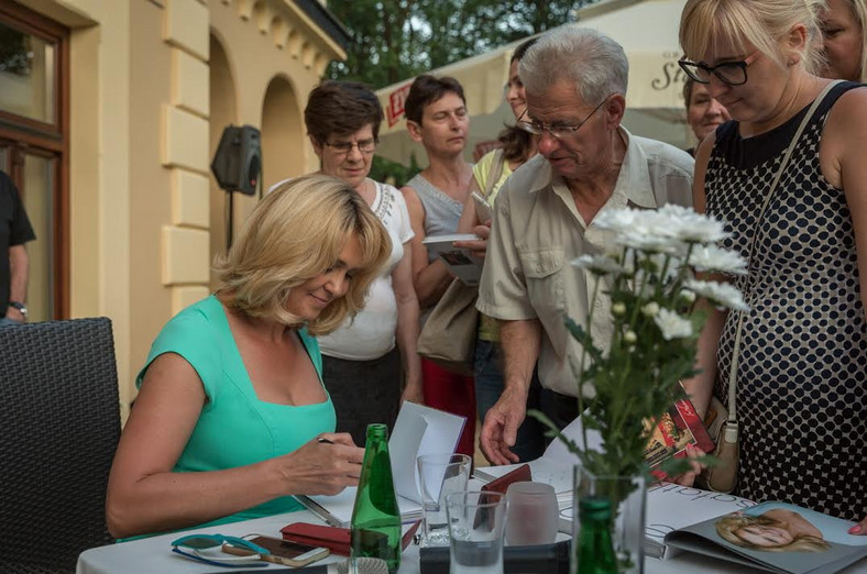 Rozdałam kilka autografów :-), fot. materiały prasowe Grand Hotelu Stamary