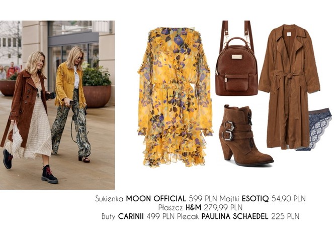 STYLIZACJE boho na jesień 2019