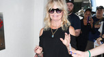 Goldie Hawn na lotnisku