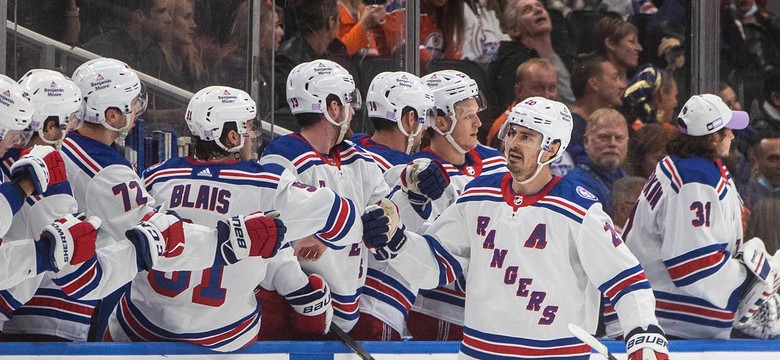 NHL. Rangers ze zwycięstwem nad Oilers i prowadzeniem w lidze