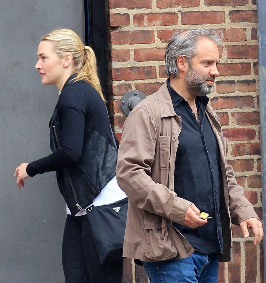 Kate Winslet i Sam Mendes w Nowym Jorku