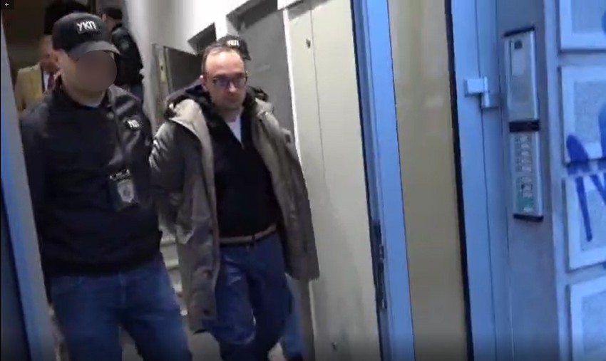 Aleksandar Papić prilikom hapšenja