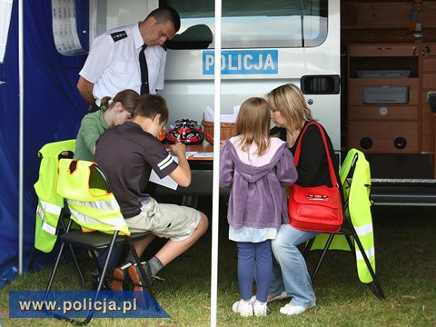 Dzień dziecka z policją