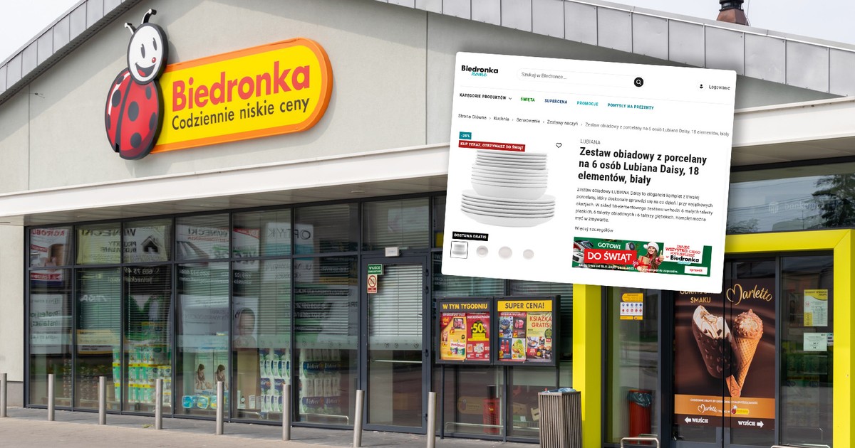 Ponadczasowy zestaw idealny na święta teraz -35 proc. w Biedronce. Polki kupują od razu po dwa!