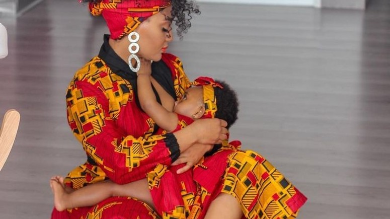 ankara dresses for nursing mothers