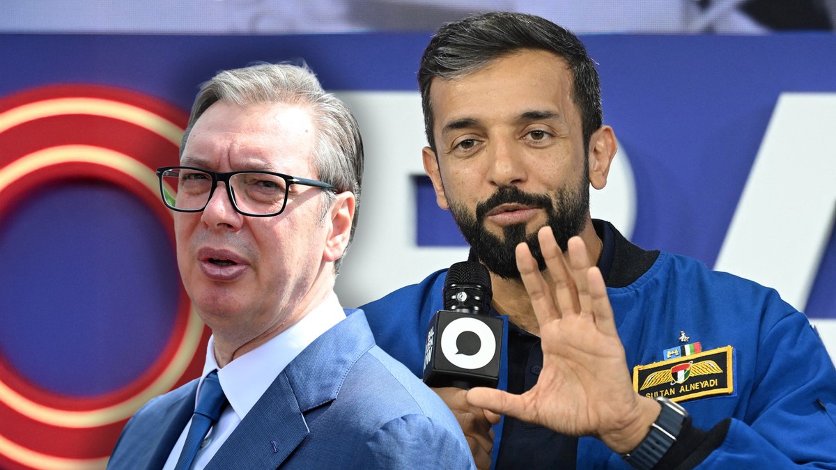 Aleksandar Vučić i Sultan Saif Al Nejadi