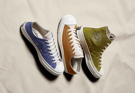 Converse Renew - kultowe trampki w eko odsłonie