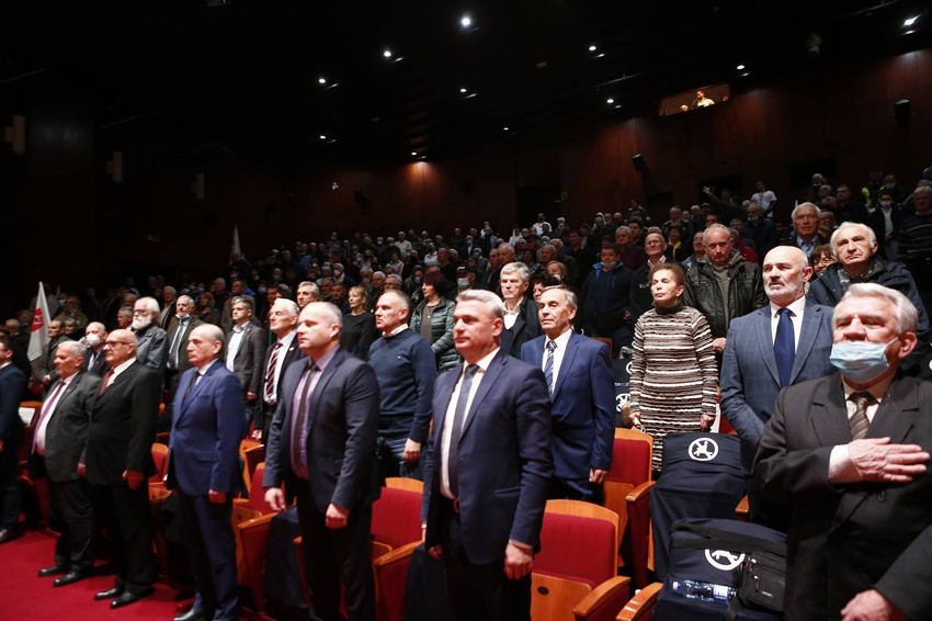 Predizborni skup PUPS u Čačku