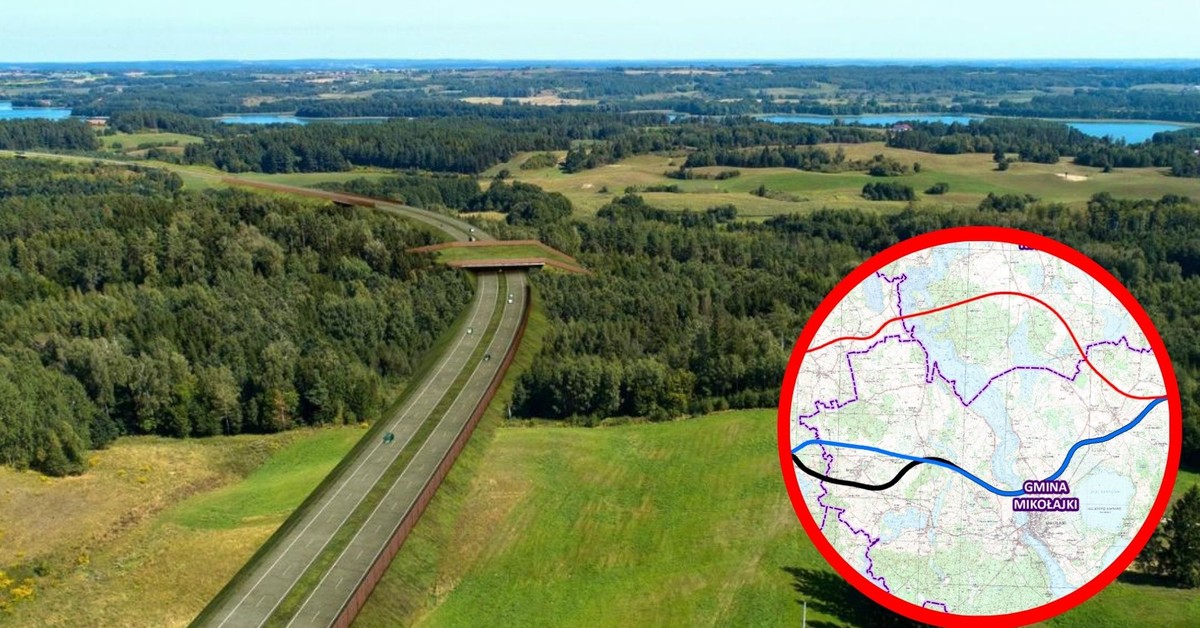 Nowa trasa przez jeziora na Mazurach. Powstanie najszybciej za siedem lat. I to nie cała