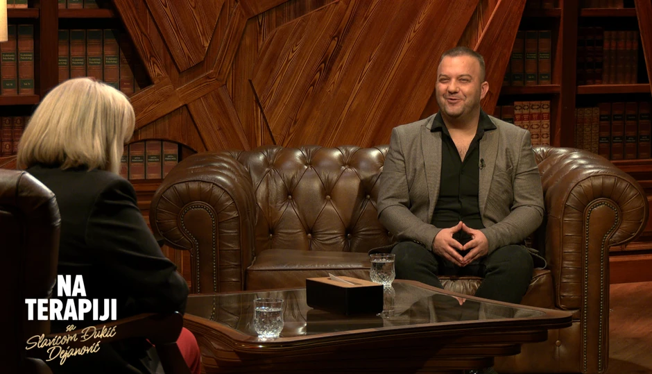 Borko Radivojević, emisija "Na terapiji sa Slavicom Đukić Dejanović"