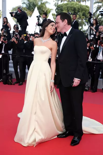 Quentin Tarantino i Daniella Pick w Cannes / Gisela Schober / GettyImages
