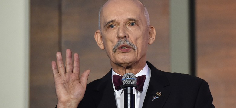Korwin-Mikke kandyduje na prezydenta. "Tak mi dopomóż Bóg..."