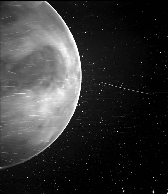 Wenus na zdjęciu z Parker Solar Probe w trakcie przelotu 11 lipca 2020 r.