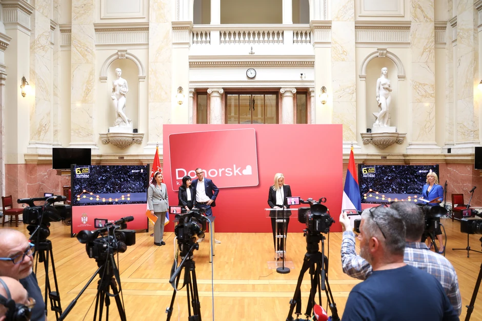 Predstavljanje nove donorske kartice u Skupštini Srbije