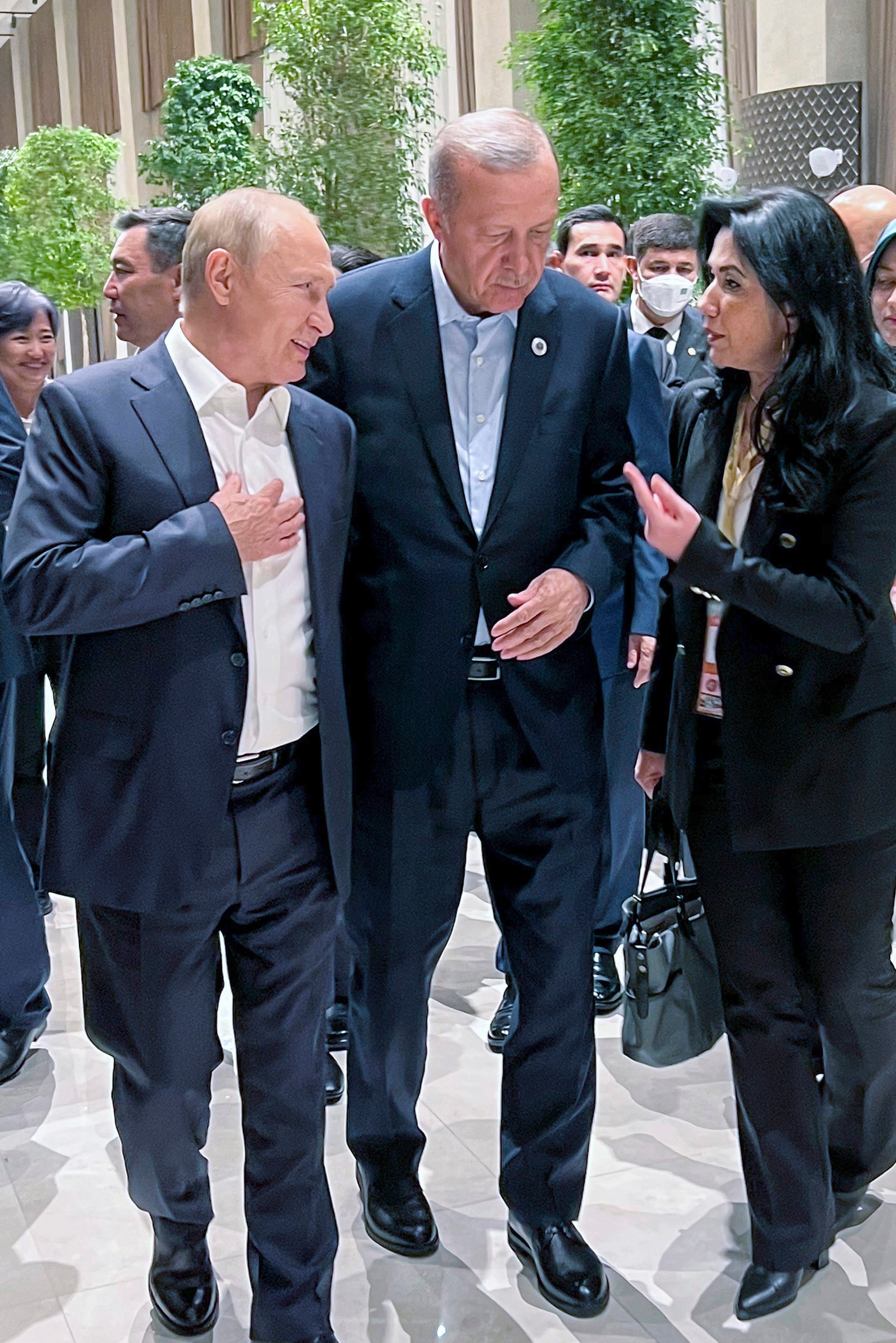Erdogan podopieral Putina.