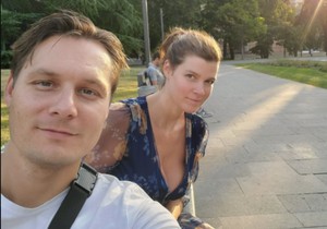 Ivana Jovanović sa mužem