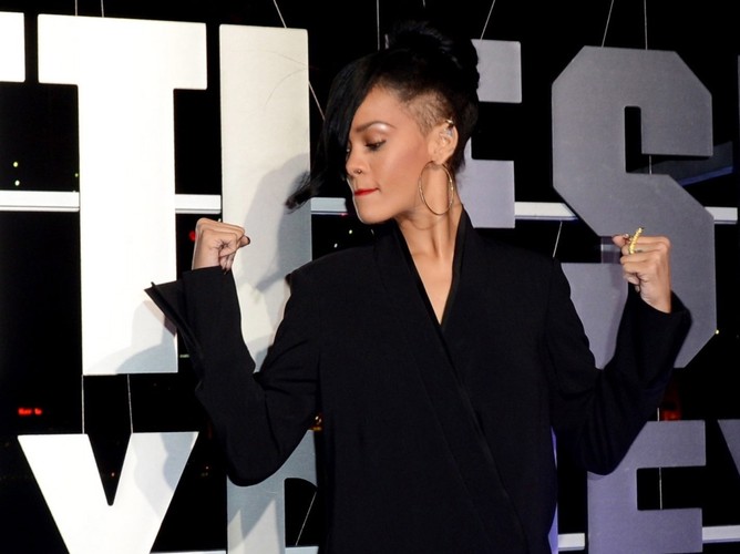 Rihanna na premierze w Sydney