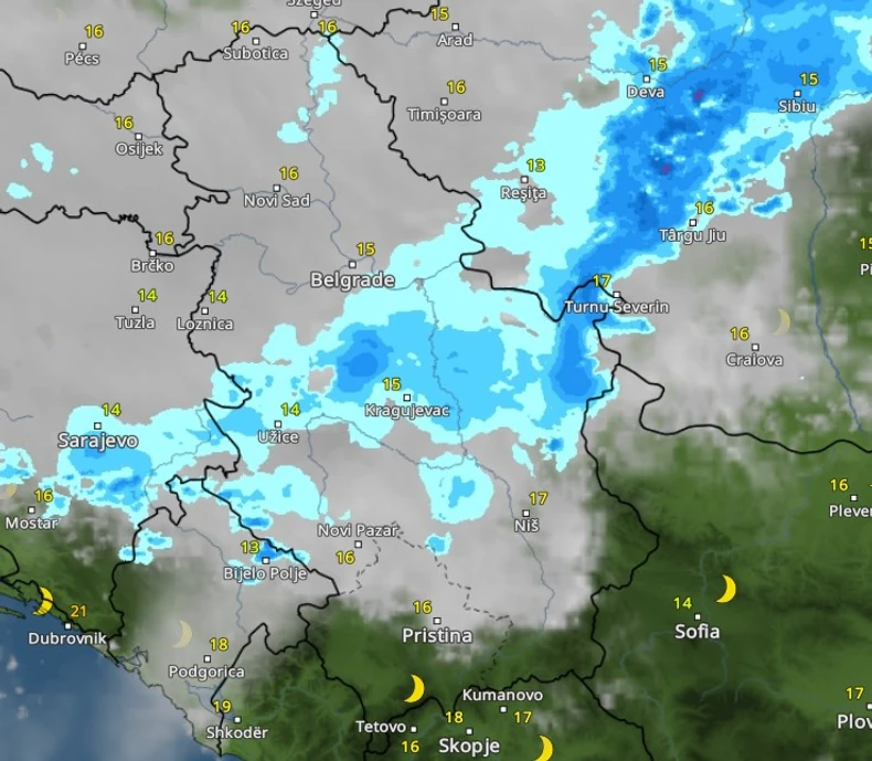 Nevreme u 4 sata posle ponoći