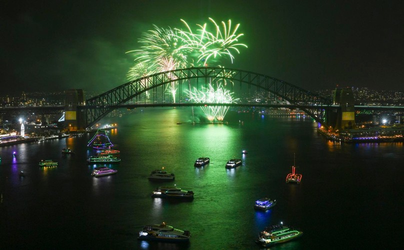 Pokaz fajerwerków w Sydney