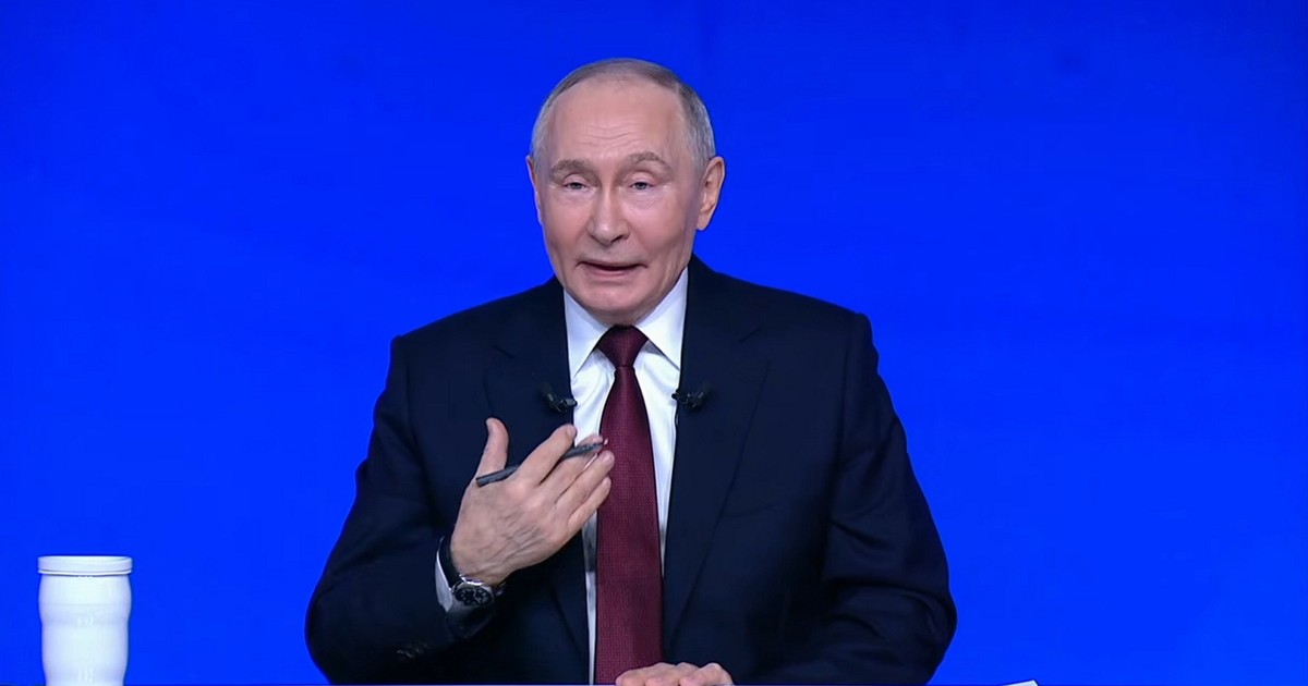 Putin robi to tylko raz do roku. Specjalna transmisja z Rosji