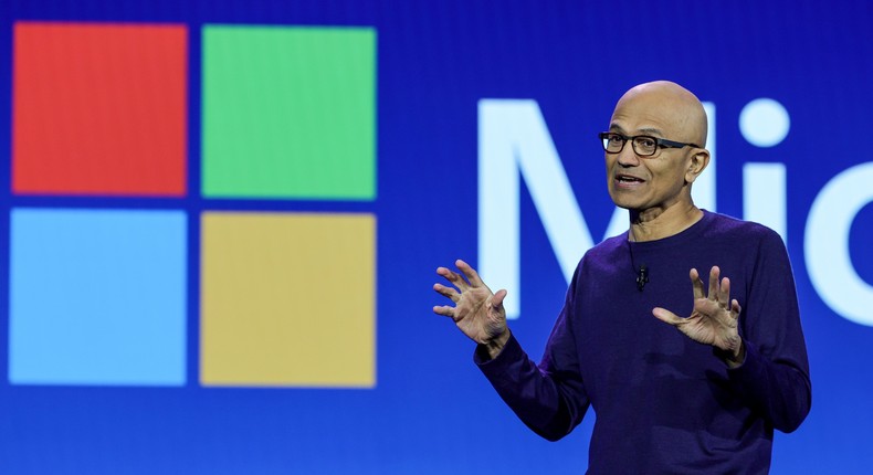 Satya Nadella is CEO of Microsoft.Ethan Miller/Getty Images