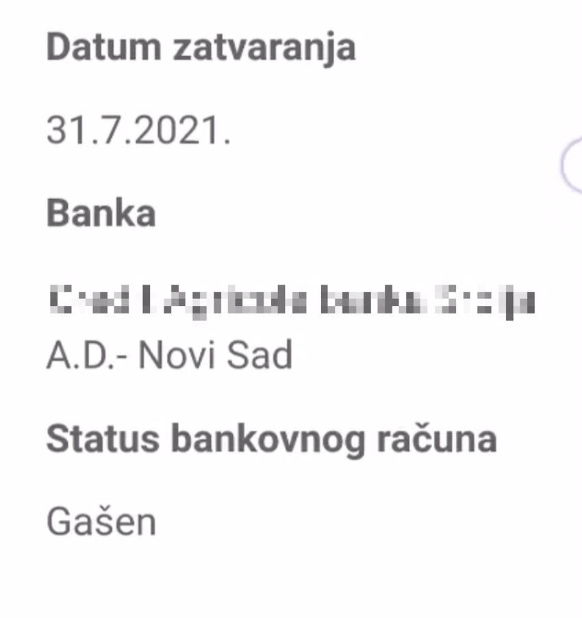 Nenad Macanović ugašeni računi