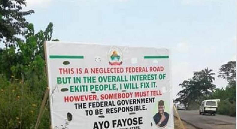 The Ayo Fayose poster