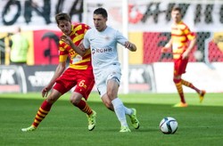 Ekstraklasa: Jagiellonia Białystok - Zagłębie Lubin 1:2