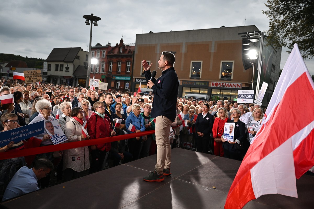 Rafał Trzaskowski w Lęborku