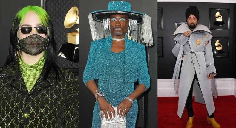 'Fashion is madness' - 8 people who went mad for fashion at the 2020 Grammy Awards