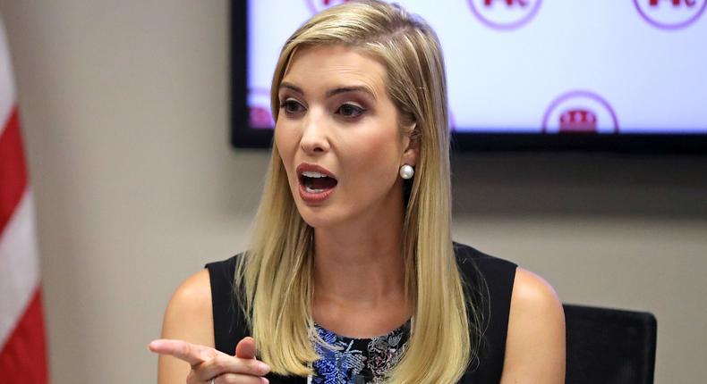 First daughter and White House senior adviser Ivanka Trump.