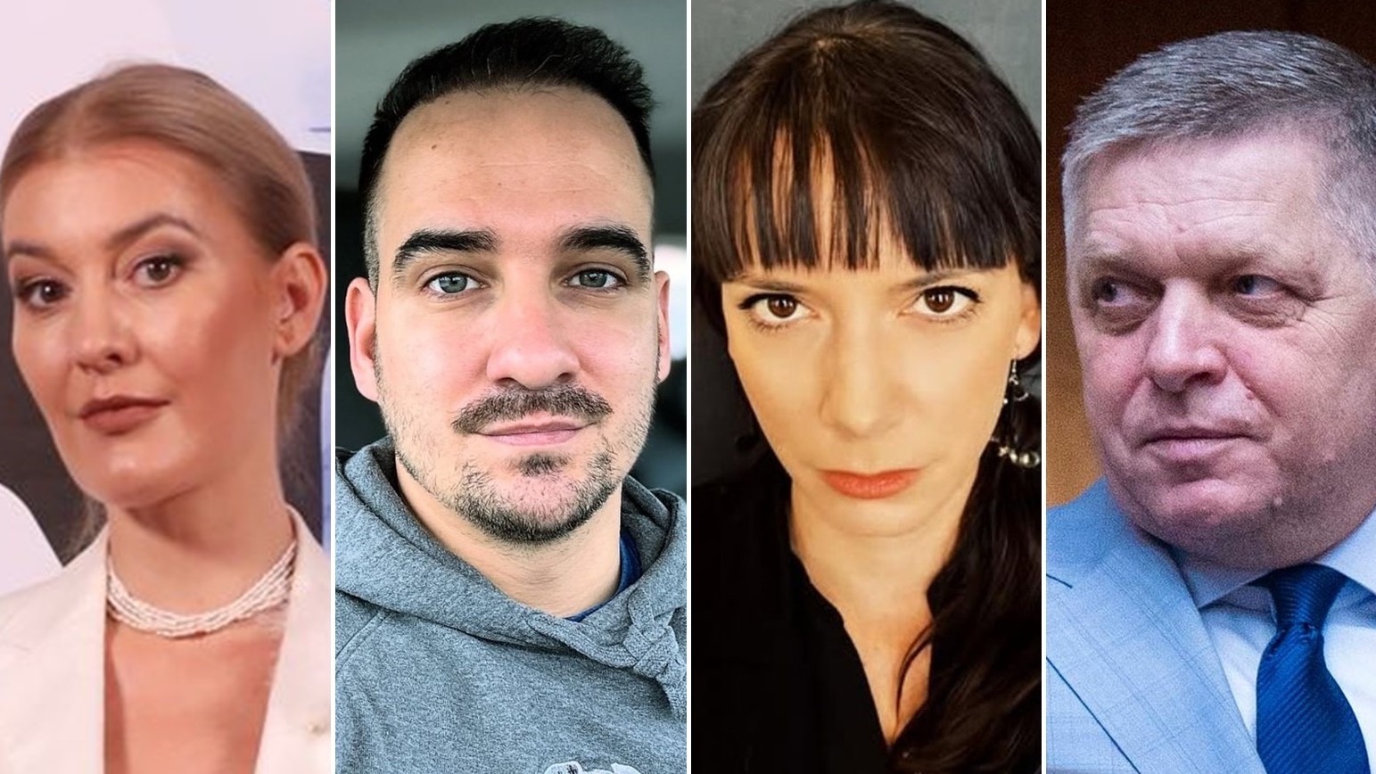 Jana Majeská, Jakub Petraník, Dorota Nvotová a Robert Fico.