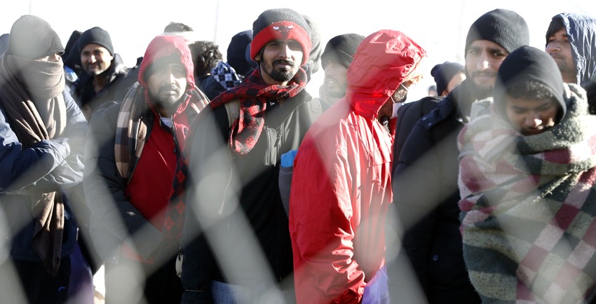 Migranti u Bihaću 2020.