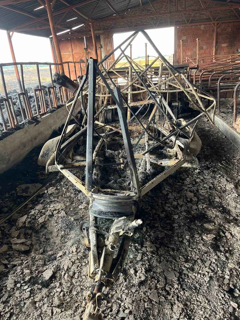 Požar na salašu kod Vršca