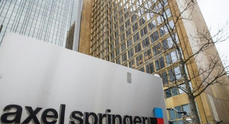 German media group Axel Springer said it made an adjusted net profit of 78.1mn euros in January and March, almost 20 percent more than in the same period last year