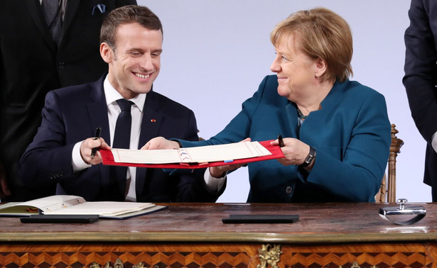 Merkel i Macron podpisali nowy traktat o współpracy. Tusk wspomina Adamowicza i apeluje o zjednoczenie Europy