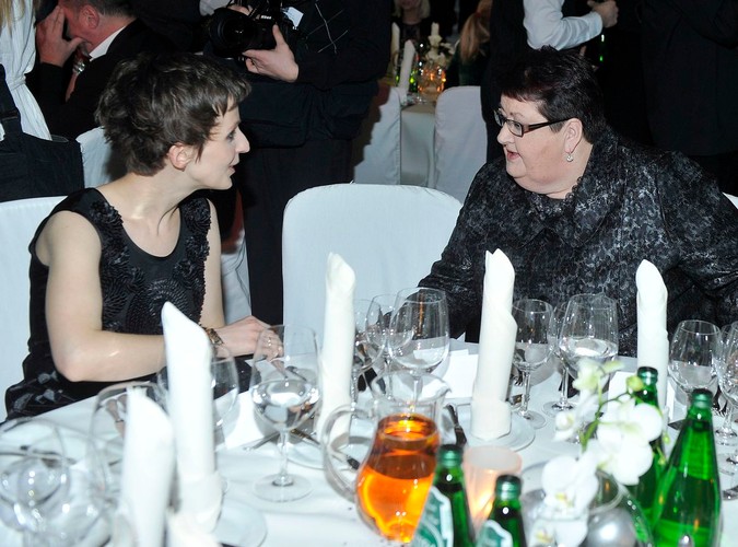 Henryka Krzywonos i Kamila Łapicka