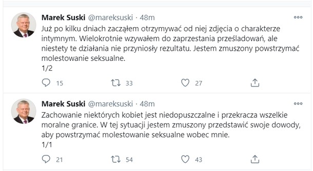 Wpisy na koncie Marka Suskiego