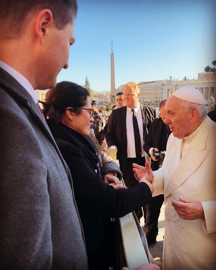 Prezydent Gdańska na audiencji u papieża Franciszka