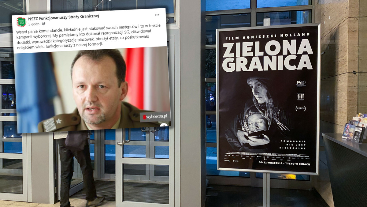 Były komendant Straży Granicznej obejrzał "Zieloną Granicę". Oto reakcja SG