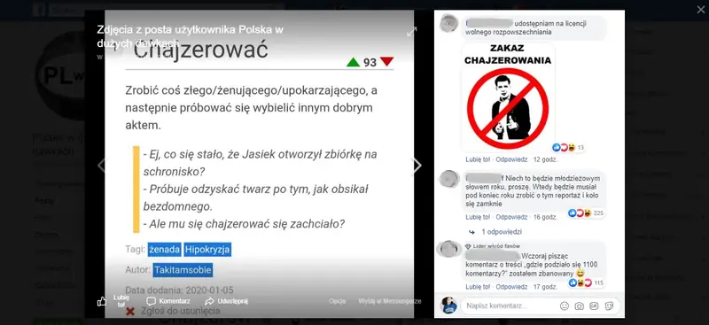 &quot;Zakaz chajzerowania&quot; czyli pomysł na kreatywne wykorzystanie nowego czasownika