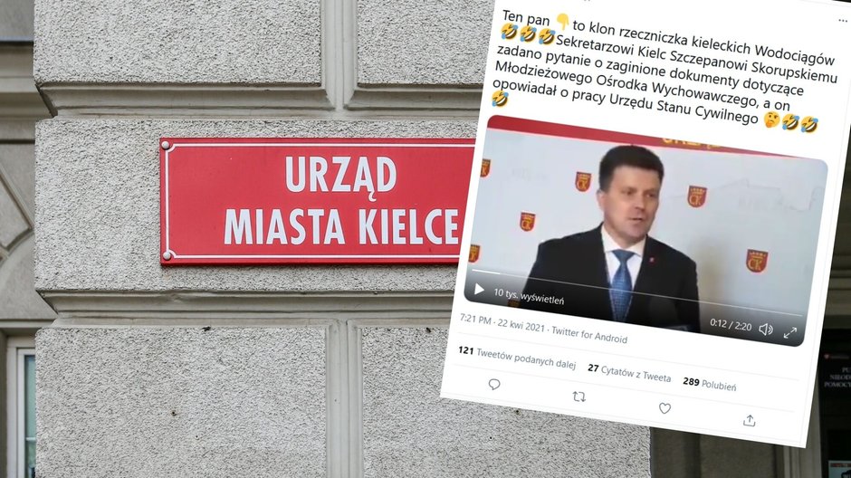 Kielce: Ratusz "zgubił" dokumenty? Odpowiedź urzędnika hitem internetu