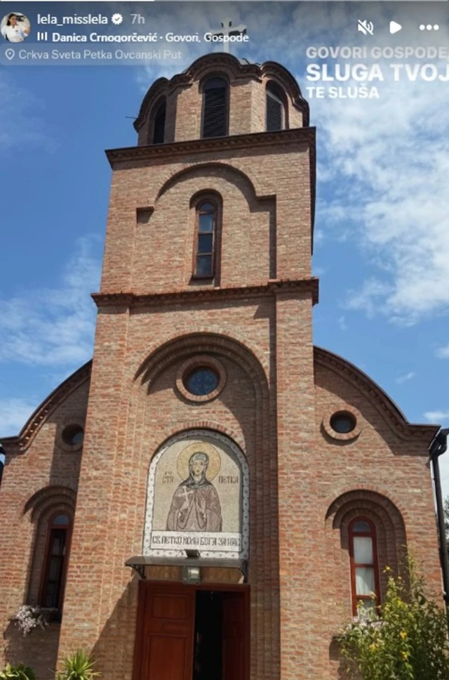 Jelena Vasić posetila svetinju 